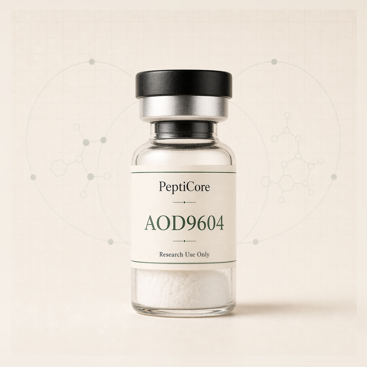 AOD-9604 research-use series vial