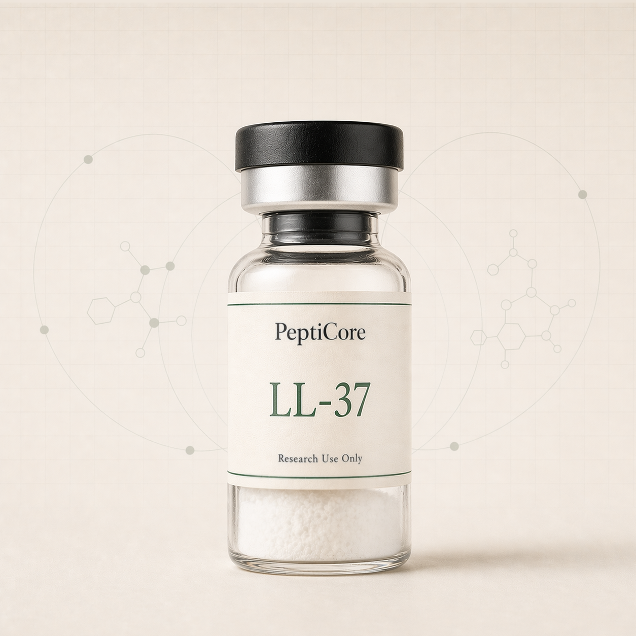 LL-37 research-use series vial