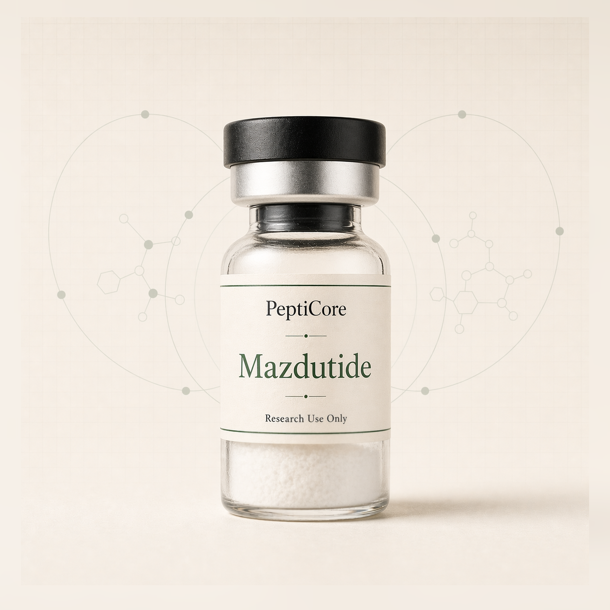 Mazdutide research-use series vial