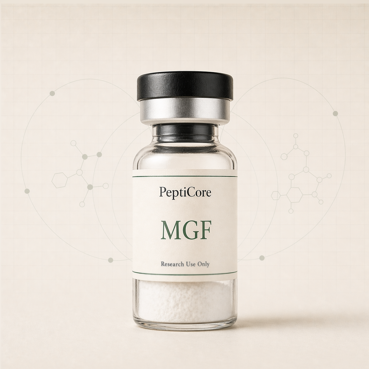 MGF research-use series vial