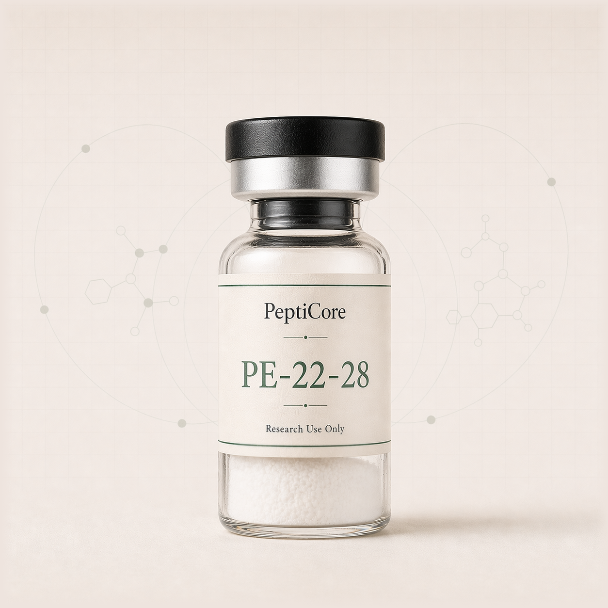 PE-22-28 research-use series vial