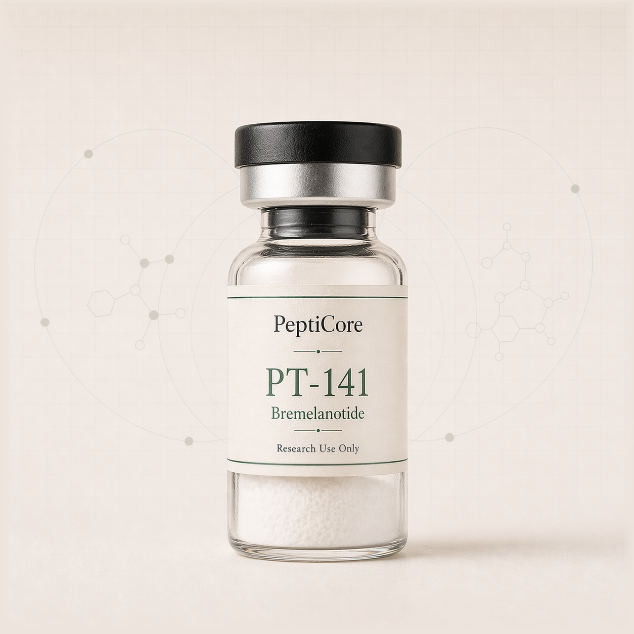 PT-141 research-use series vial